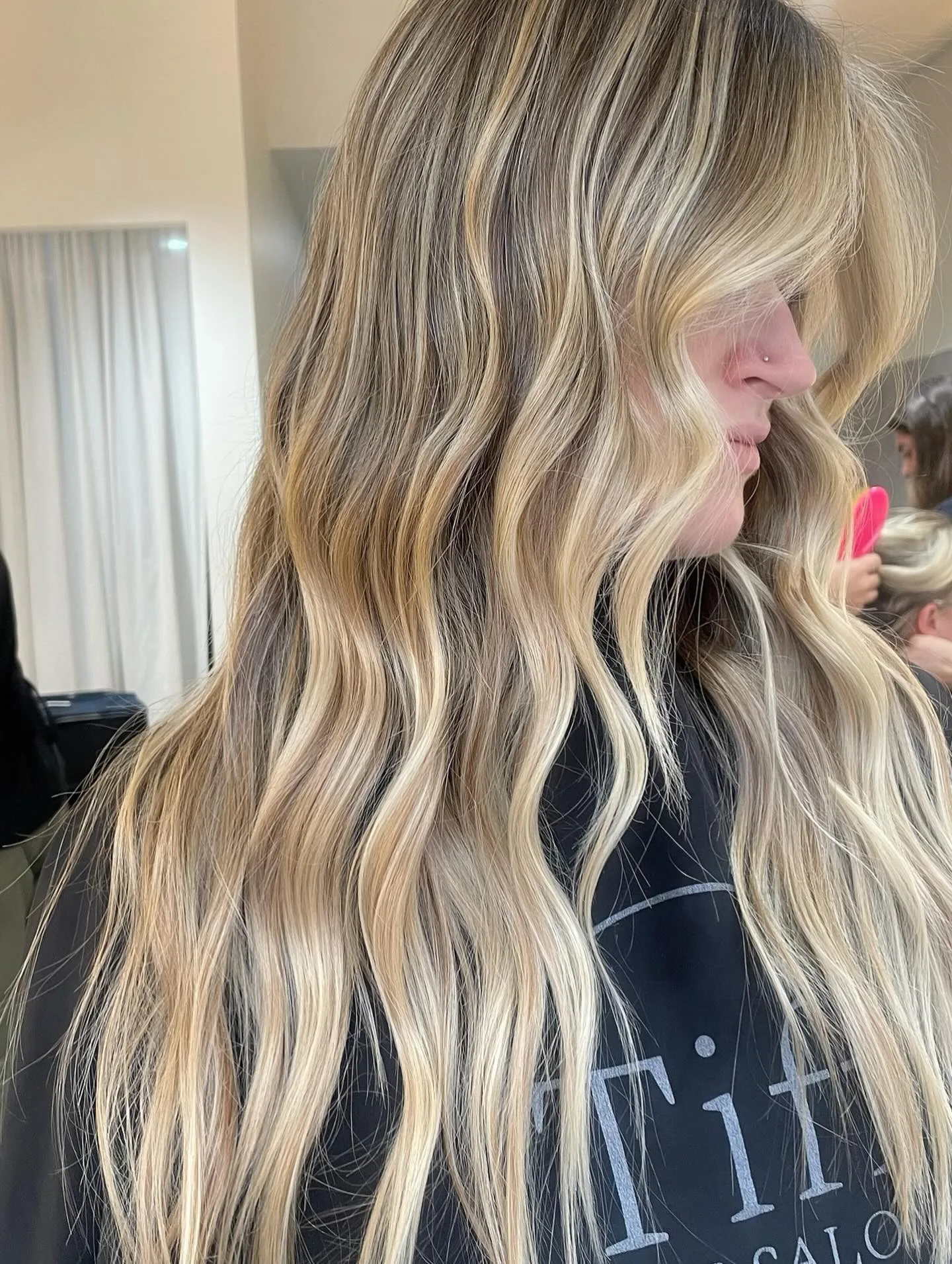 Blonde balayage result